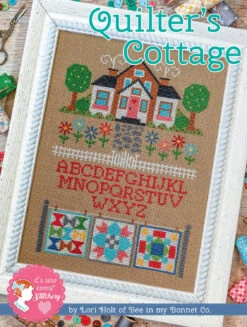 Quilters Cottage Cross Stitch Pattern