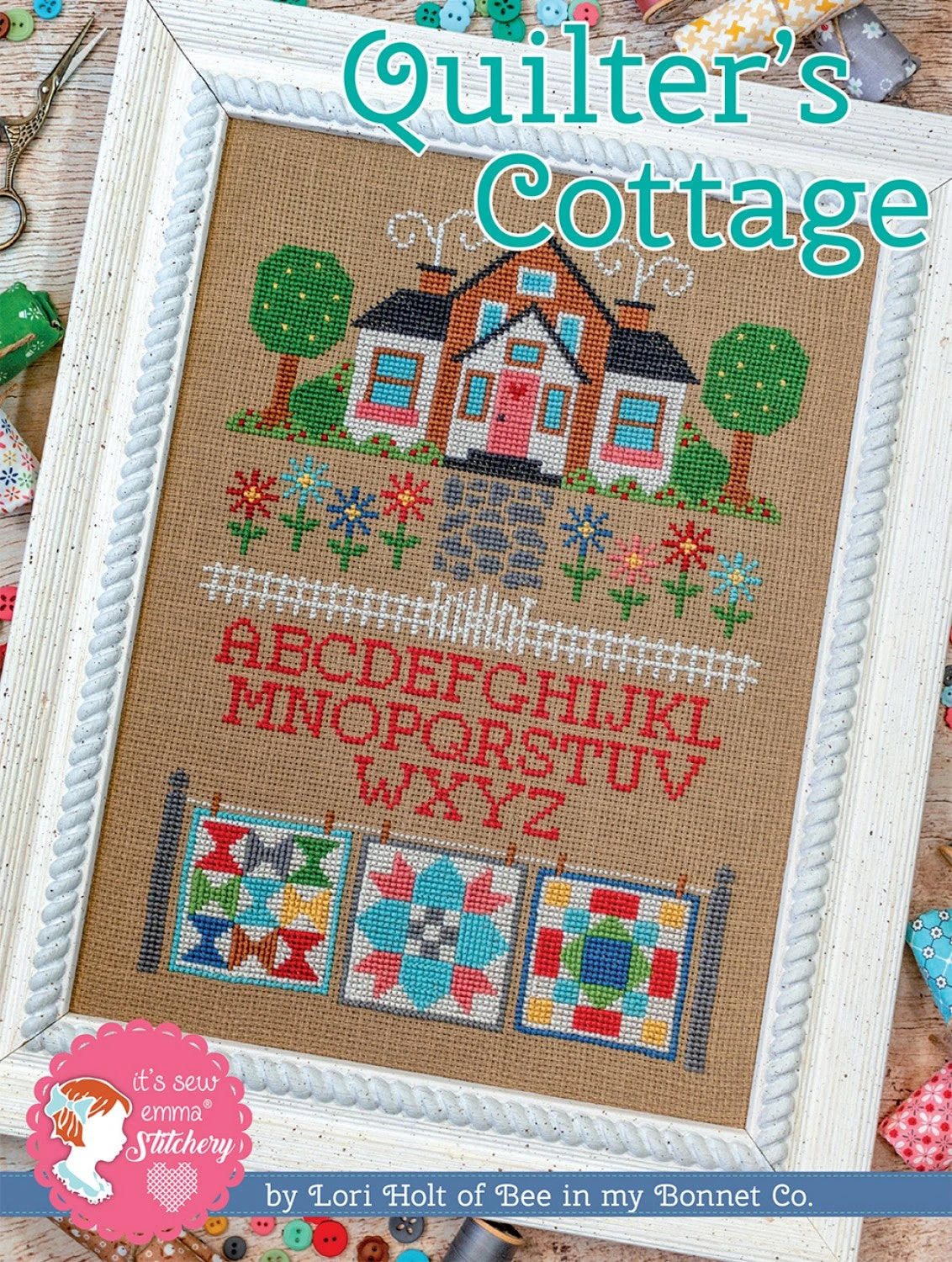 Quilters Cottage Cross Stitch Pattern 3 Quilters Cottage Cross Stitch Pattern