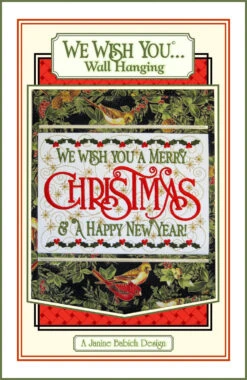 We Wish You Wall Hanging Downloadable Pattern