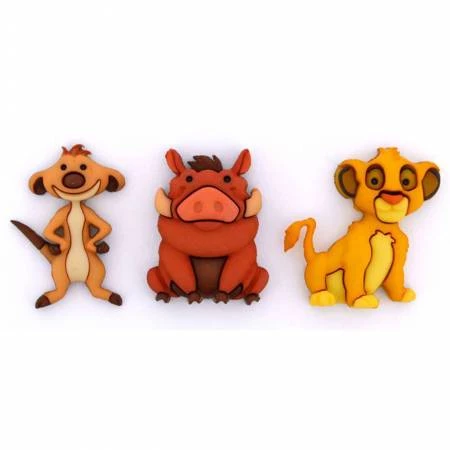 Disney's Simba Timon And Pumbaa Buttons 3 Disney's Simba Timon And Pumbaa Buttons