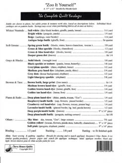 Zoo It Yourself - Complete Set 7 Zoo It Yourself - Complete Set -Qbpn JHQ198 1