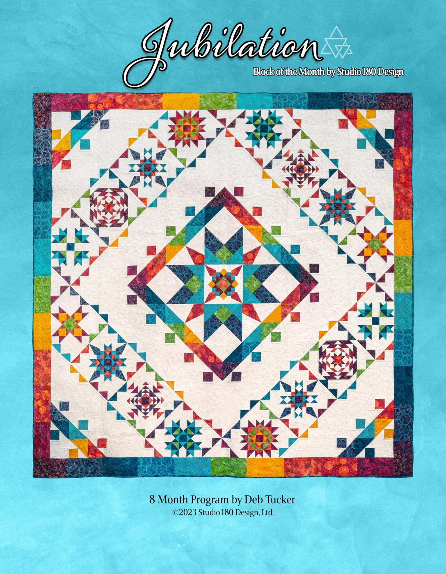 Jubilation BOM Quilt Pattern 5 Jubilation BOM Quilt Pattern - Image 3