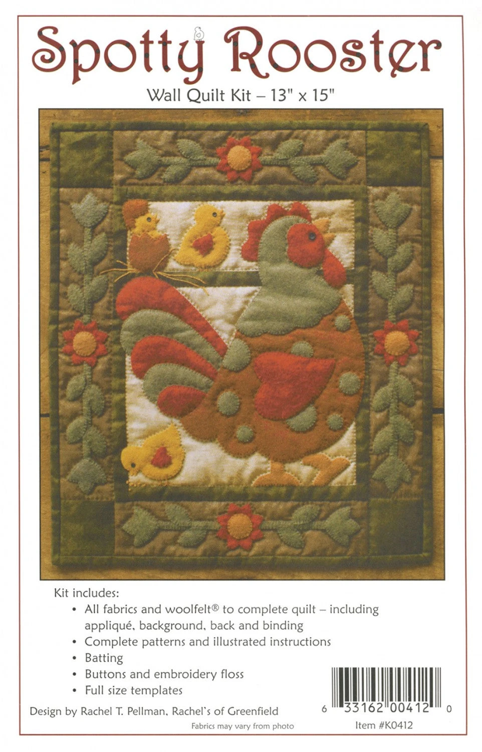 Spotty Rooster Kit 3 Spotty Rooster Kit