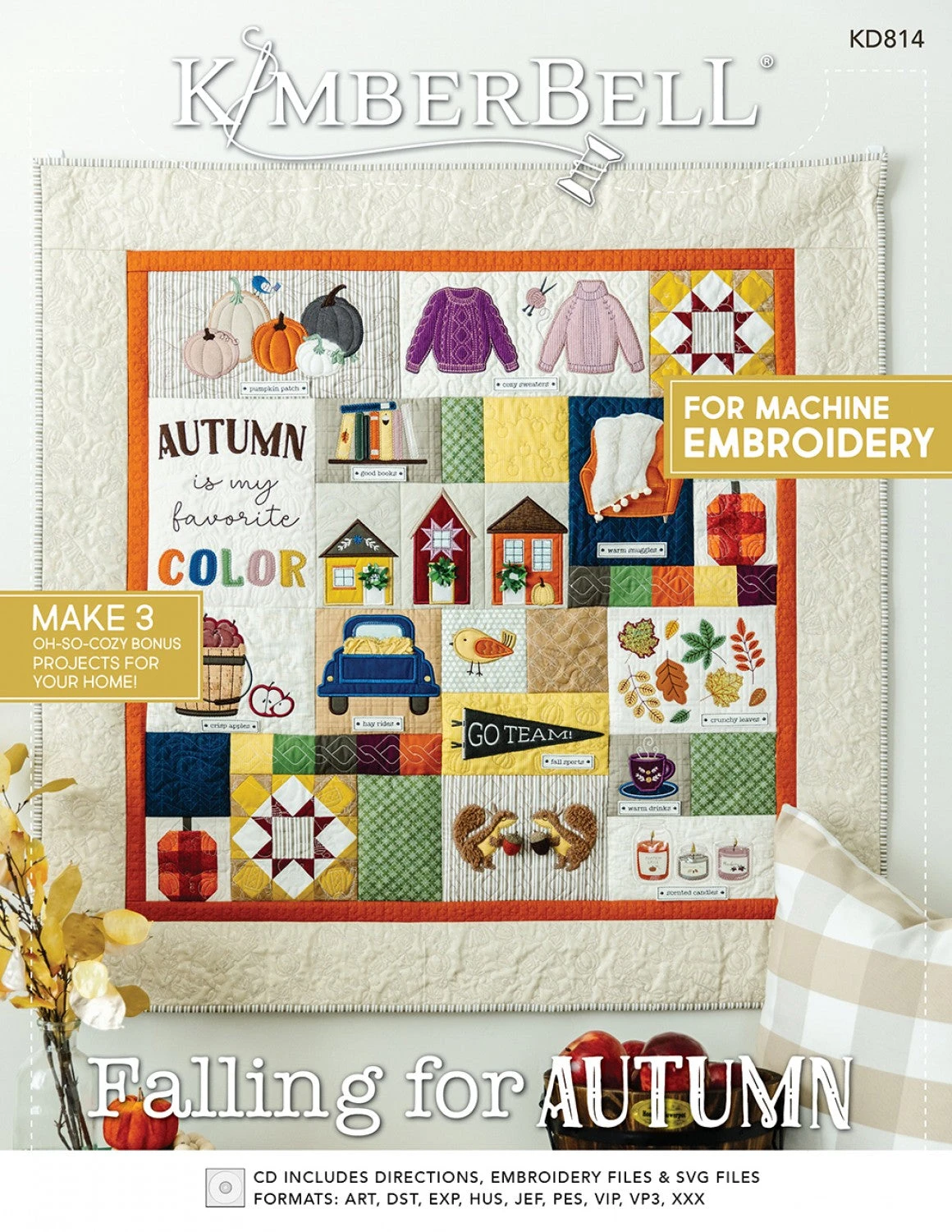 Falling For Autumn Quilt Pattern 3 Falling For Autumn Quilt Pattern