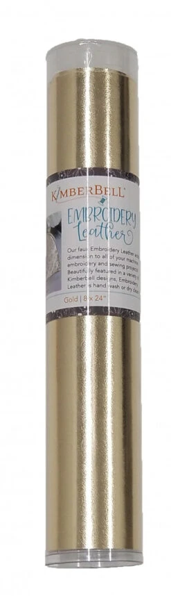 Embroidery Leather Gold