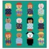 Vintage Play People Quilt Pattern -Qbpn KFQP153