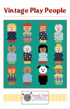 Vintage Play People Quilt Pattern