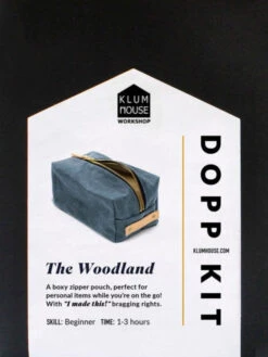 Woodland Dopp Pattern