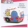 Kitschy Camper Pin Cushion Kit 1 Kitschy Camper Pin Cushion Kit -Qbpn KT 5425