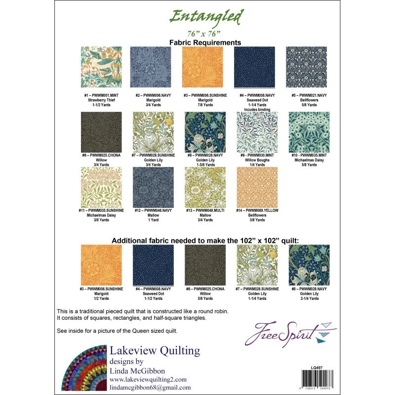 Entangled Quilt Pattern 4 Entangled Quilt Pattern - Image 2