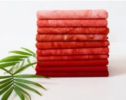 Fat Quarter Lava Tonal Loveable 10pcs/bundle