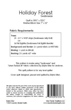 Holiday Forest Seabreeze -Qbpn LBQ 1376 P 1