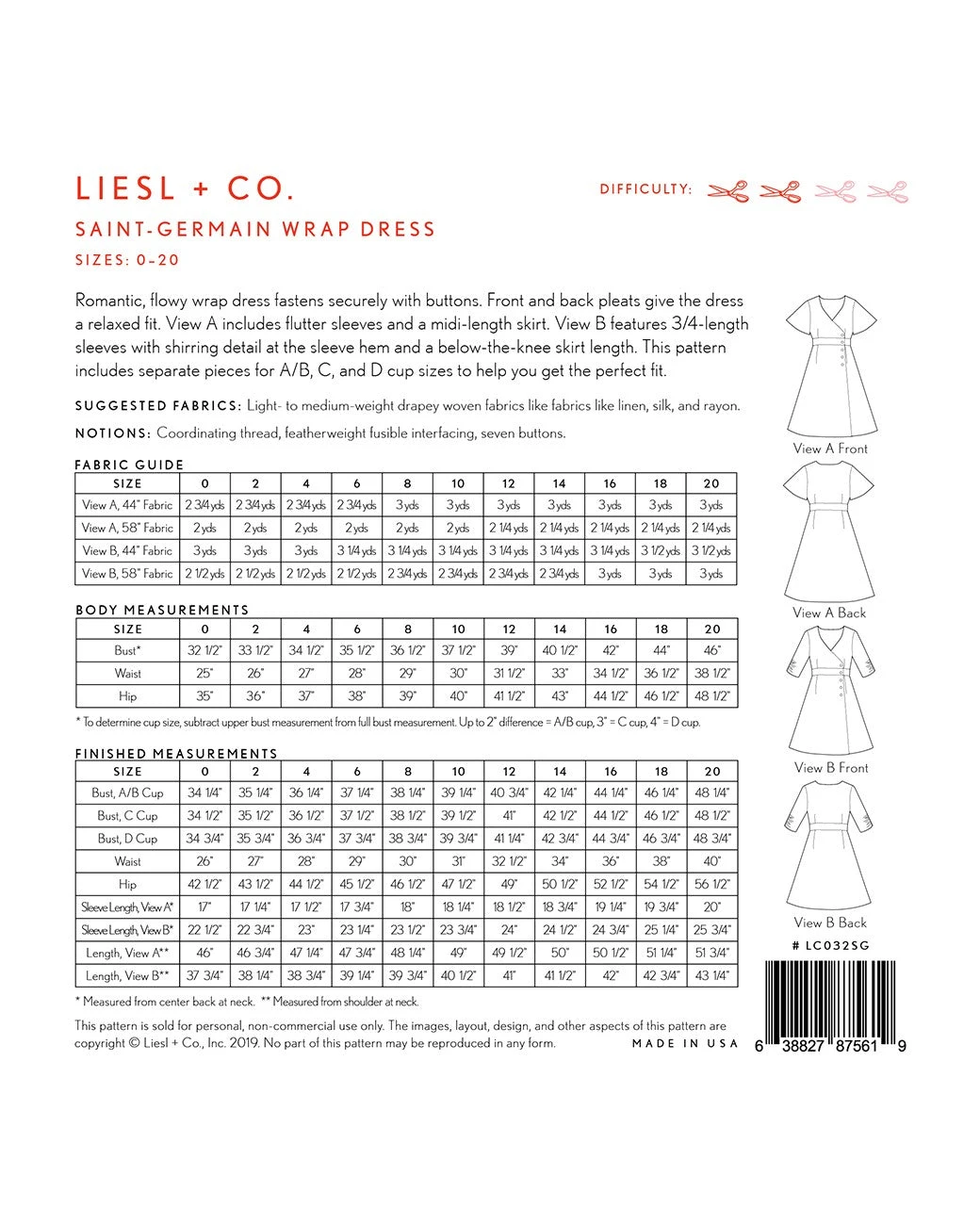 Saint-Germain Wrap Dress 4 Saint-Germain Wrap Dress - Image 2