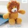 Leisure Arts Little Crochet Friend Kit Small Lion