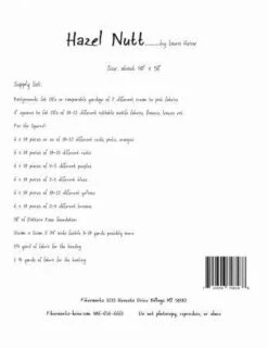 Hazel Nutt -Qbpn LHFWHAZ 1