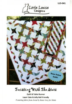 Twisting With The Stars Quilt And Table Runner