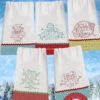 Wintery Towels Pattern 1 Wintery Towels Pattern -Qbpn LRH86001