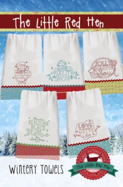 Wintery Towels Pattern