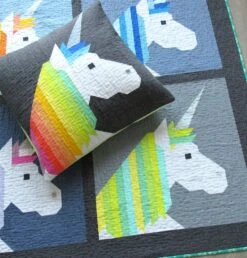 Lisa The Unicorn Quilt Pattern -Qbpn Lisa the Unicorn