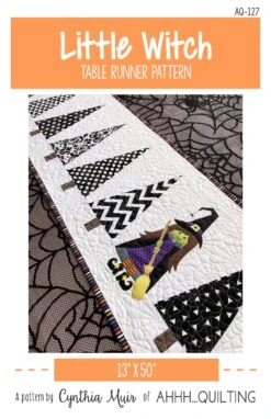 Little Witch Table Runner Downloadable Pattern