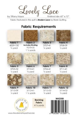 Lovely Lace Downloadable Pattern -Qbpn LovelyLaceBackCover