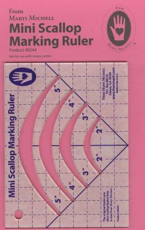 Scallop Ruler 3 Scallop Ruler