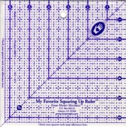My Favorite Squaring Up 6 1/2in Ruler