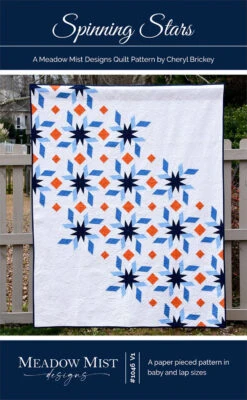 Spinning Stars Quilt Pattern