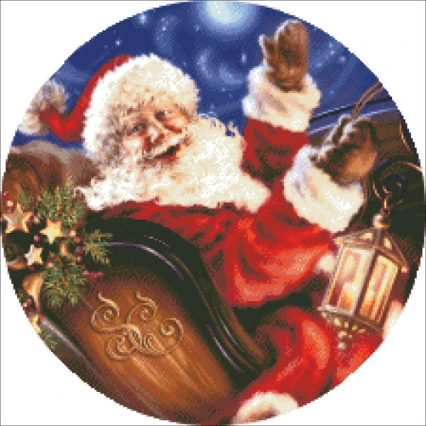 Christmas Ornament Sleigh Ride Cross Stitch By Dona Gelsinger 3 Christmas Ornament Sleigh Ride Cross Stitch By Dona Gelsinger