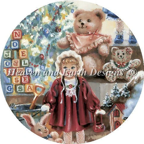 Ornament The Toy Box Cross Stitch By Dona Gelsinger 4 Ornament The Toy Box Cross Stitch By Dona Gelsinger - Image 2
