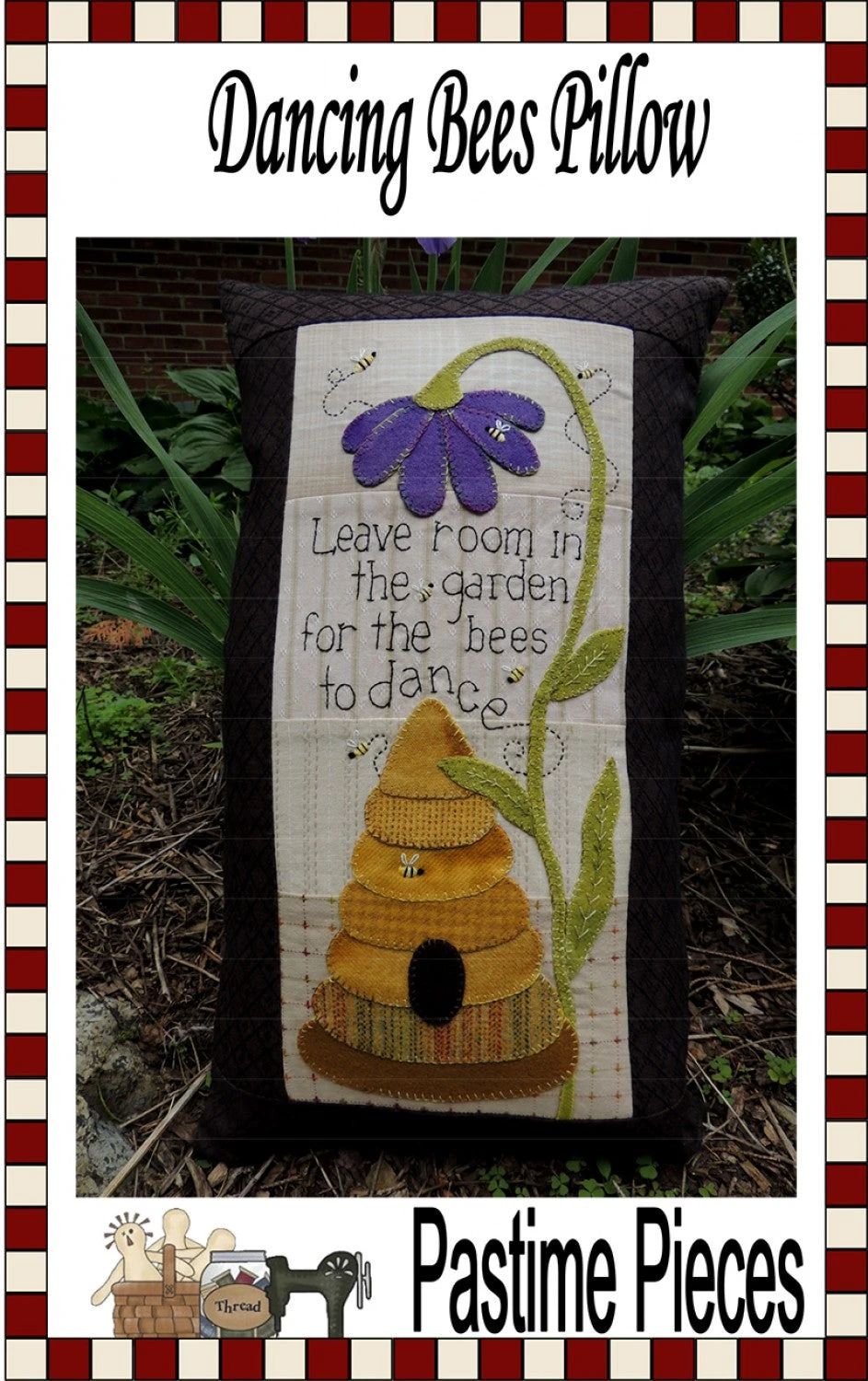 Dancing Bees Pillow 3 Dancing Bees Pillow