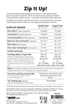 Zip It Up! -Qbpn PBA252 1