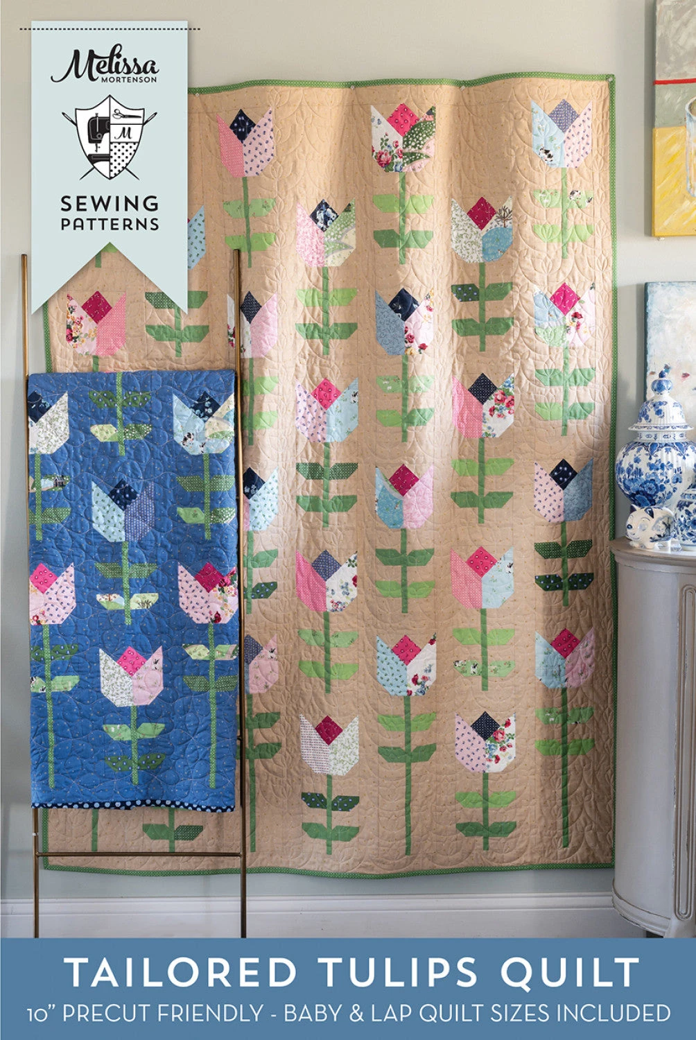 Tailored Tulips Quilt Pattern 3 Tailored Tulips Quilt Pattern