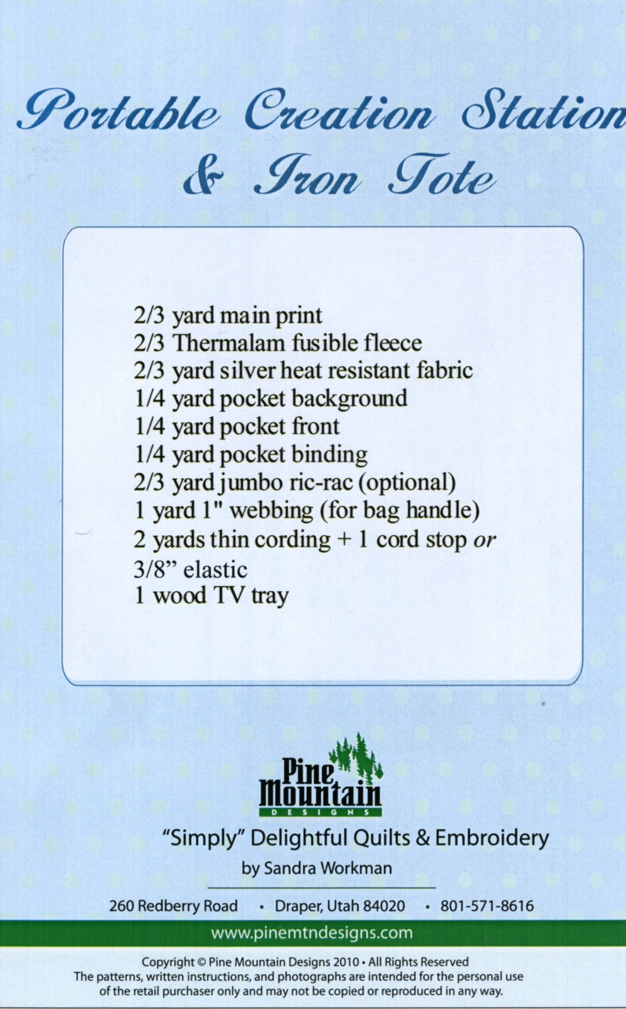 Portable Creation Station & Iron Bag 4 Portable Creation Station & Iron Bag - Image 2