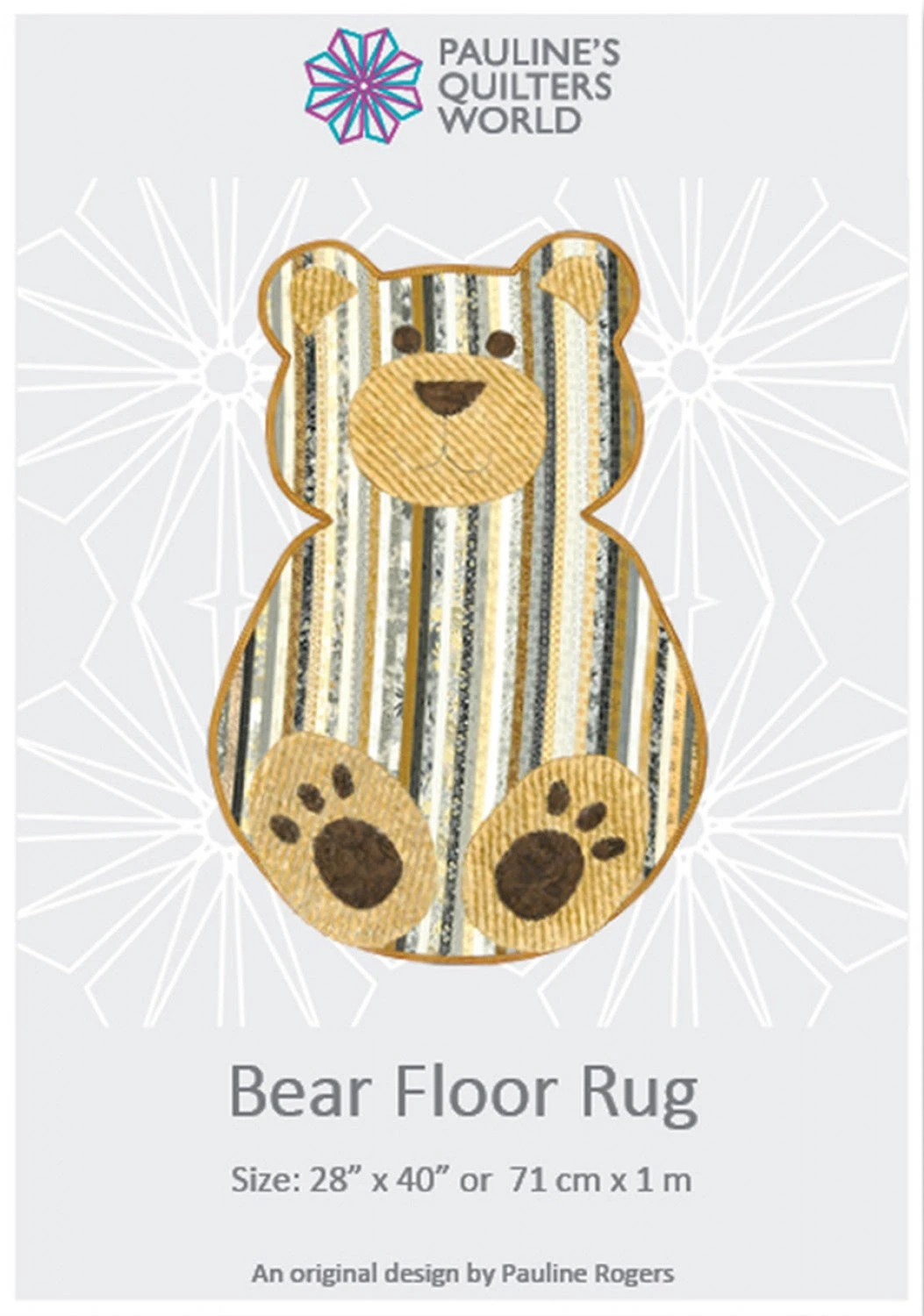 Bear Floor Rug Pattern 3 Bear Floor Rug Pattern