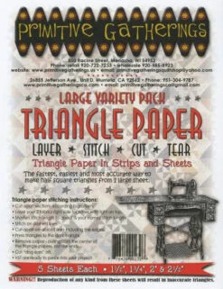 Large Variety Triangle Paper