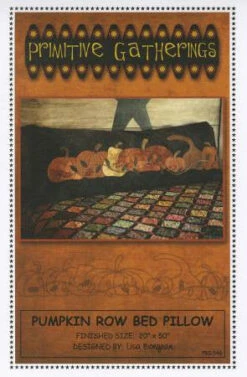 Pumpkin Row Bed Pillow