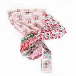 Flamingo Christmas Fat Quarter Bundle (8 Pieces)
