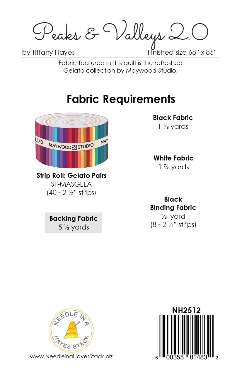 Peaks And Valleys 2.0 Downloadable Pattern 4 Peaks And Valleys 2.0 Downloadable Pattern - Image 2