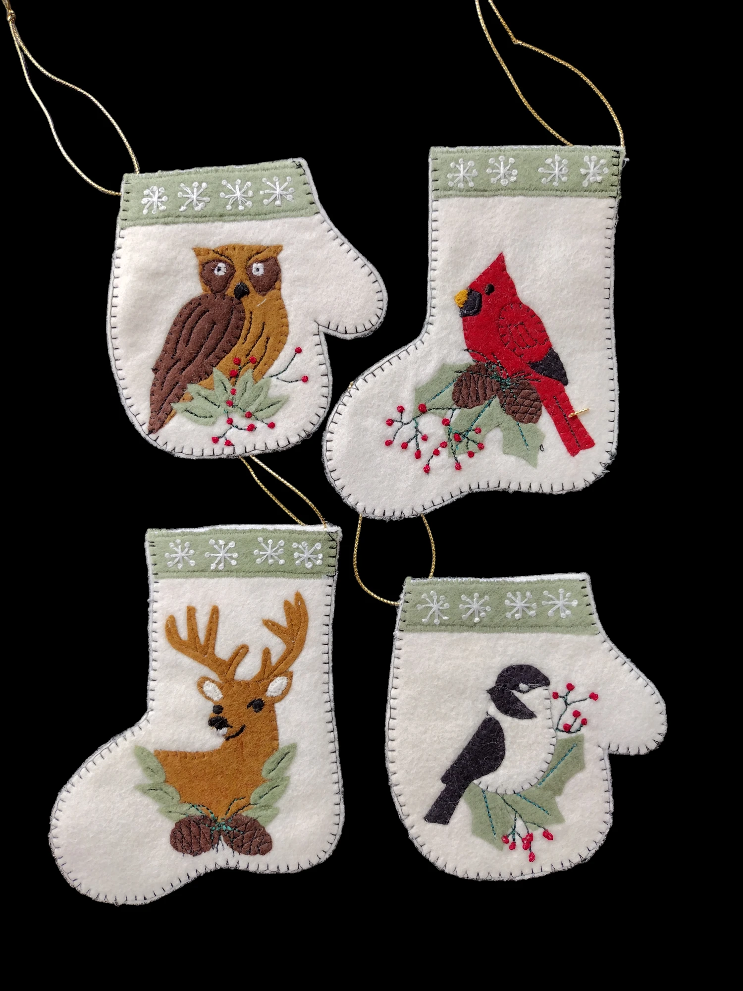 White Pine Ornaments Downloadable Pattern 3 White Pine Ornaments Downloadable Pattern