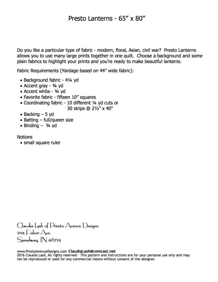 Presto Lanterns 4 Presto Lanterns - Image 2