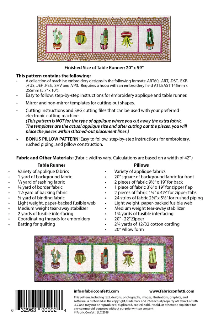 Prickly Blooms For Machine Embroidery Downloadable Pattern 4 Prickly Blooms For Machine Embroidery Downloadable Pattern - Image 2