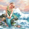 Princess Of The Sea Cross Stitch By Dona Gelsinger -Qbpn Princess 20Of 20The 20Sea 20DG 1