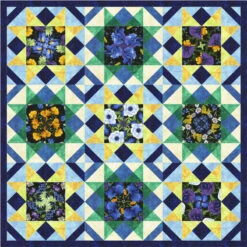 Splendor Quilt Pattern -Qbpn QM150 Splendid TT ReverieSolid ish WallBaby
