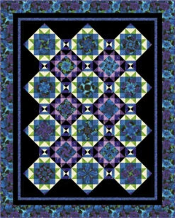 Splendor Quilt Pattern -Qbpn QM150 Splendor TT FlyByNight twin