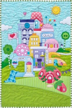 Quilt Town Wall Hanging Quilt Pattern