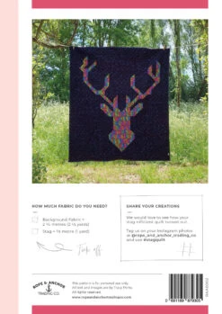 The Stag Quilt Pattern 5 The Stag Quilt Pattern -Qbpn RAA0002 1