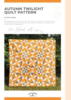 Autumn Twilight Quilt Pattern