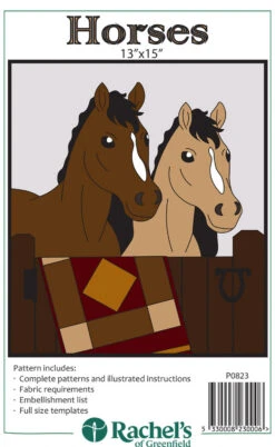 Horses Wall Hanging Pattern