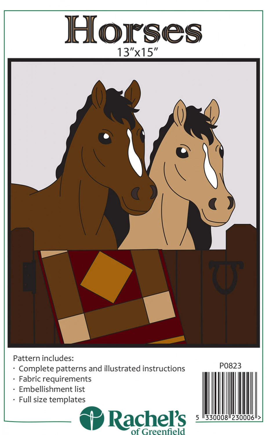 Horses Wall Hanging Pattern 3 Horses Wall Hanging Pattern
